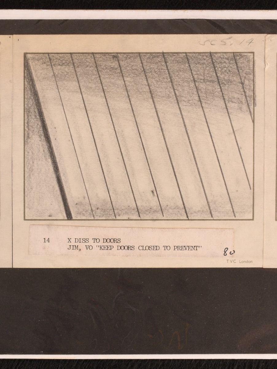 1986 Five Original Illustrations for 'When the Wind Blows' by Raymond Briggs Británico en venta