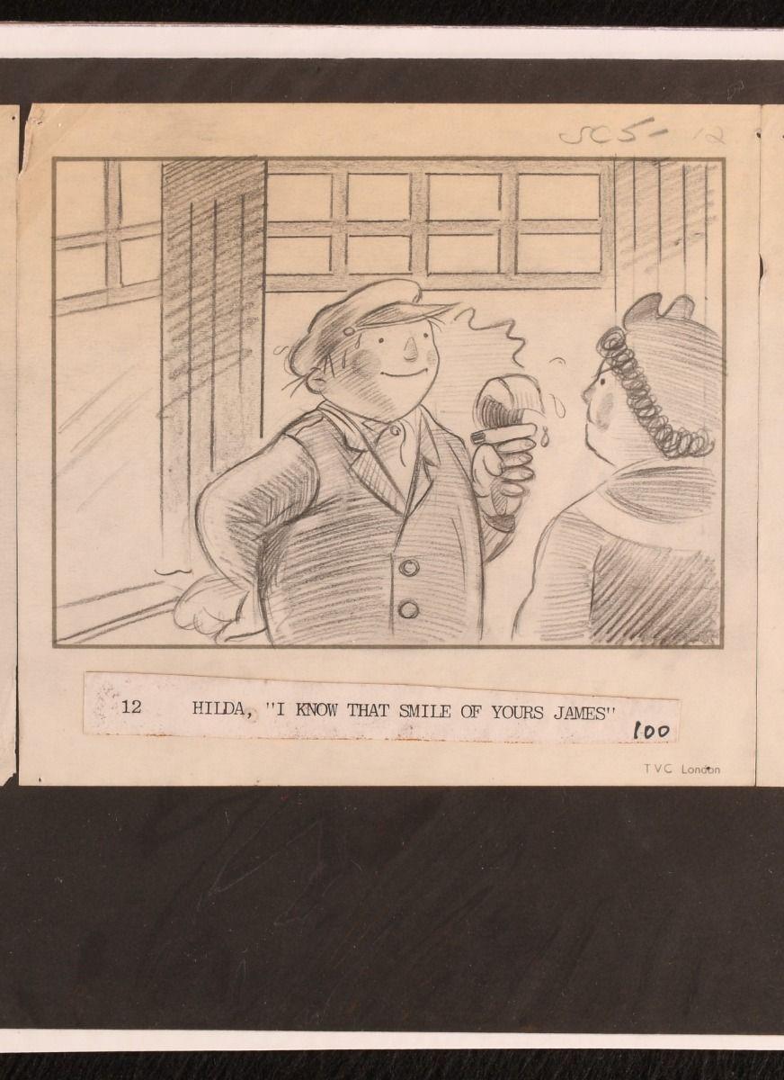 1986 Five Original Illustrations for 'When the Wind Blows' by Raymond Briggs finales del siglo XX en venta