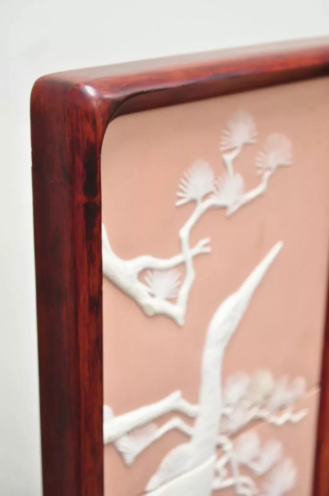 1986 Franklin Mint Parian Tranquil Waters Wall Art Birds di George McMonigle in vendita 4