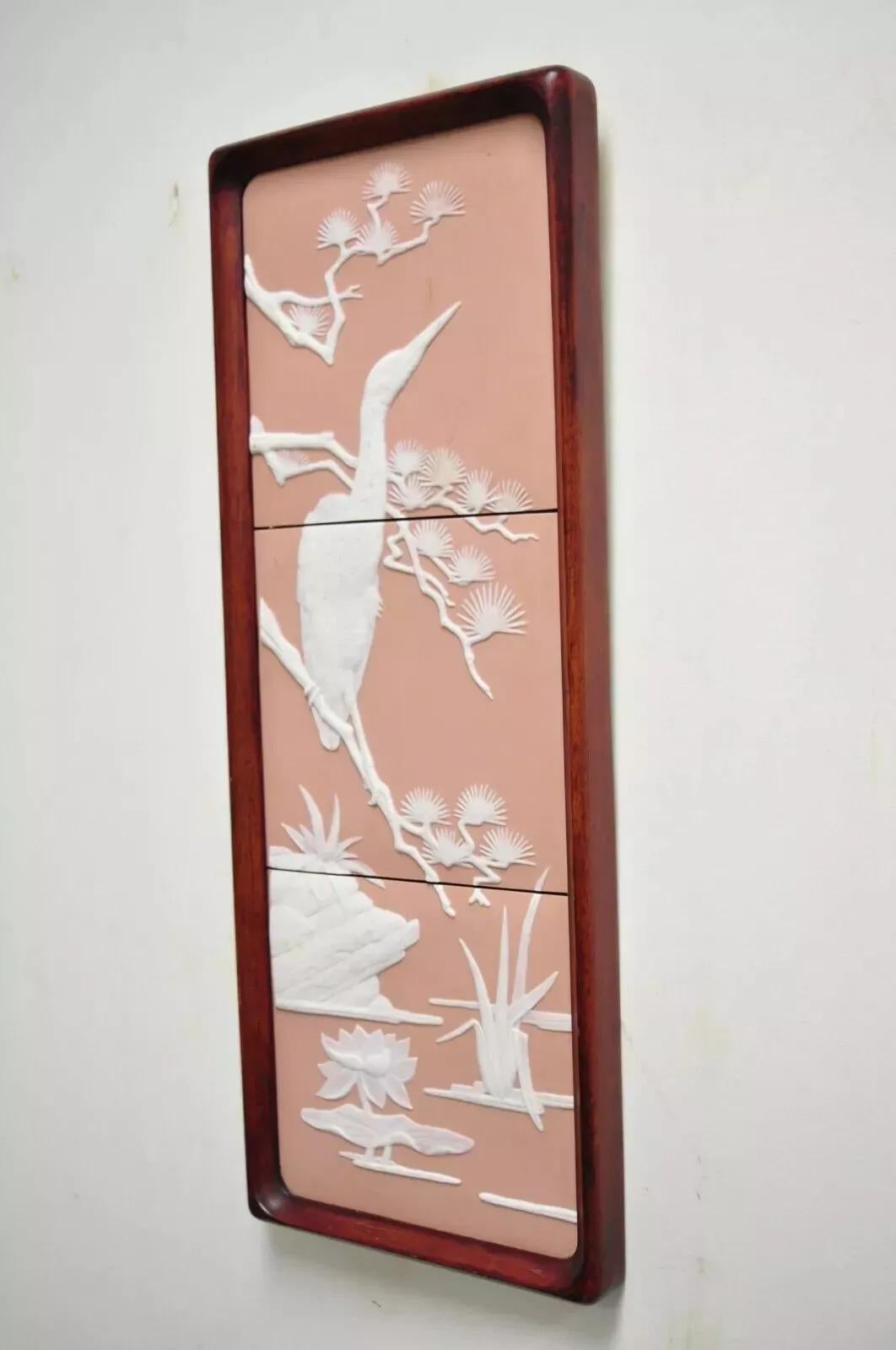 1986 Franklin Mint Parian Tranquil Waters Wall Art Birds di George McMonigle in vendita 5