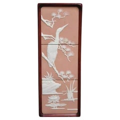 1986 Franklin Mint Parian Tranquil Waters Wall Art Birds by George McMonigle