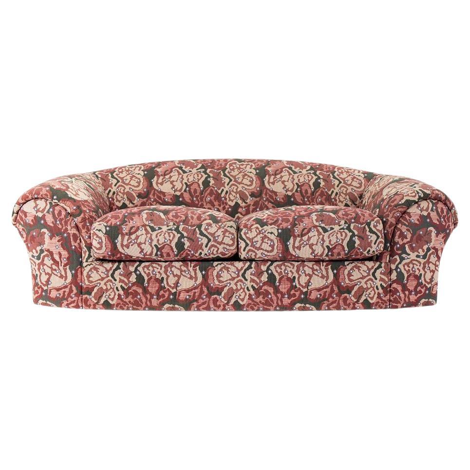 1986 Knoll Grandma Sofa by Robert Venturi & Denise Scott Brown W Tapestry Fabric For Sale