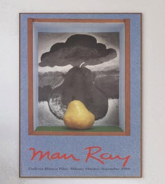 1986 Man Ray - Galleria Bianca Pilat Milano Original Vintage Poster