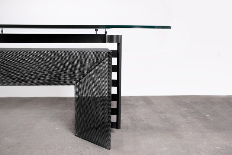 1986 Mario Botta Prismatic Postmodern Dining / Conference Table 