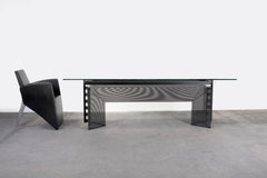1986 Mario Botta Prismatic Postmodern Dining / Conference Table "Tesi" for Alias