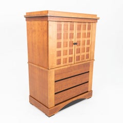 1986 Michael Graves Armoire Cabinet in Wood for Aventine Hotel in La Jolla