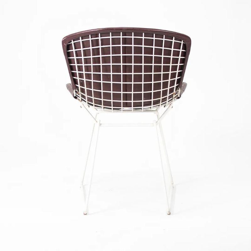 1986 Pair of Harry Bertoia for Knoll Dining Chairs with Original Full Pads For Sale 2