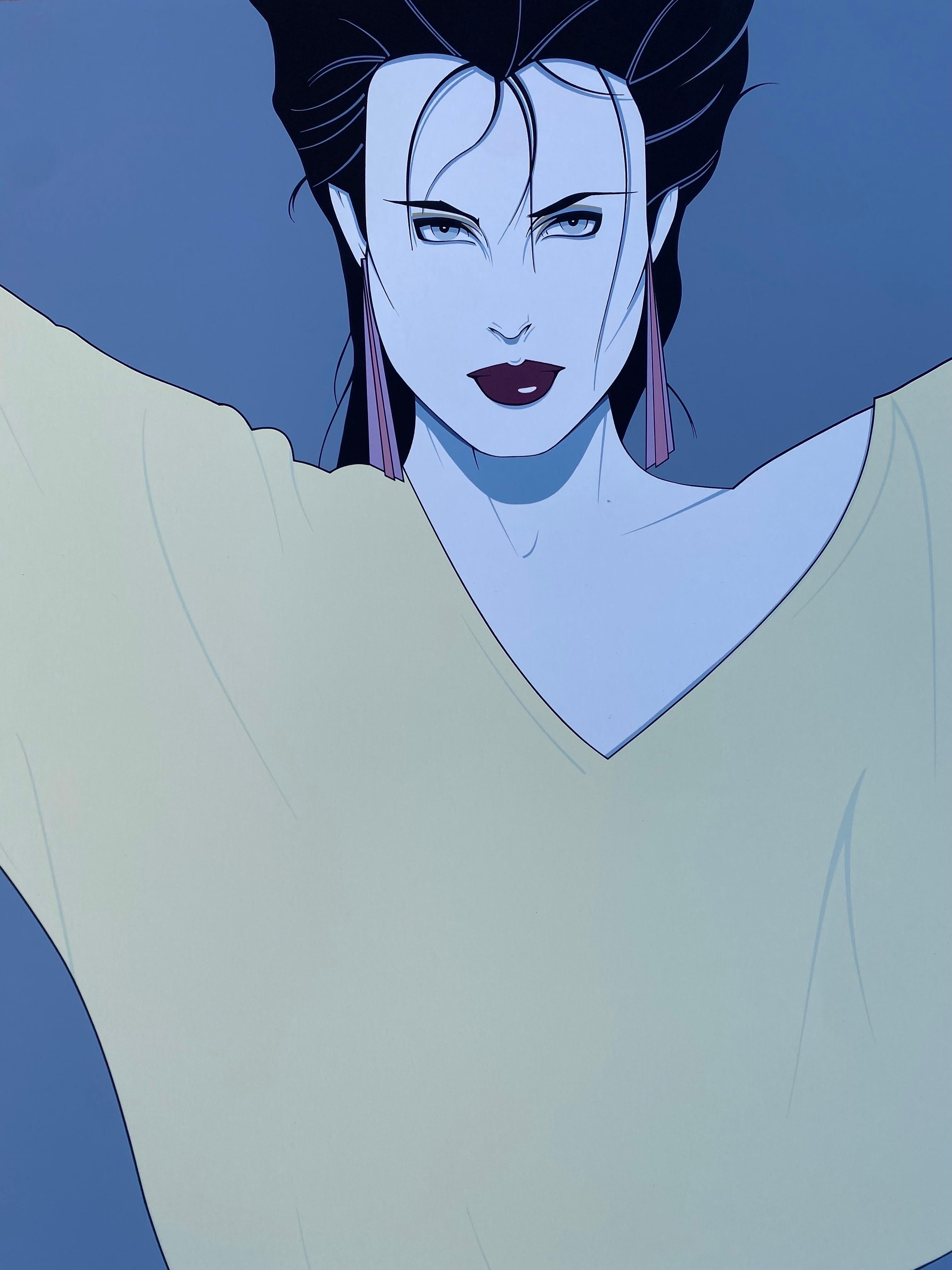 Modern 1986 Patrick Nagel Mirage Editions Serigraph, Commemorative 8