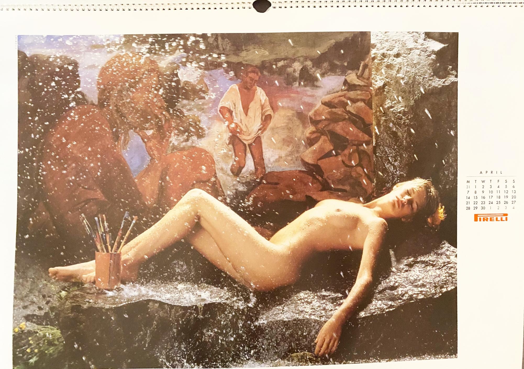 1986 Pirelli Calendar - Bern Stern's Studio for Pirelli For Sale 5