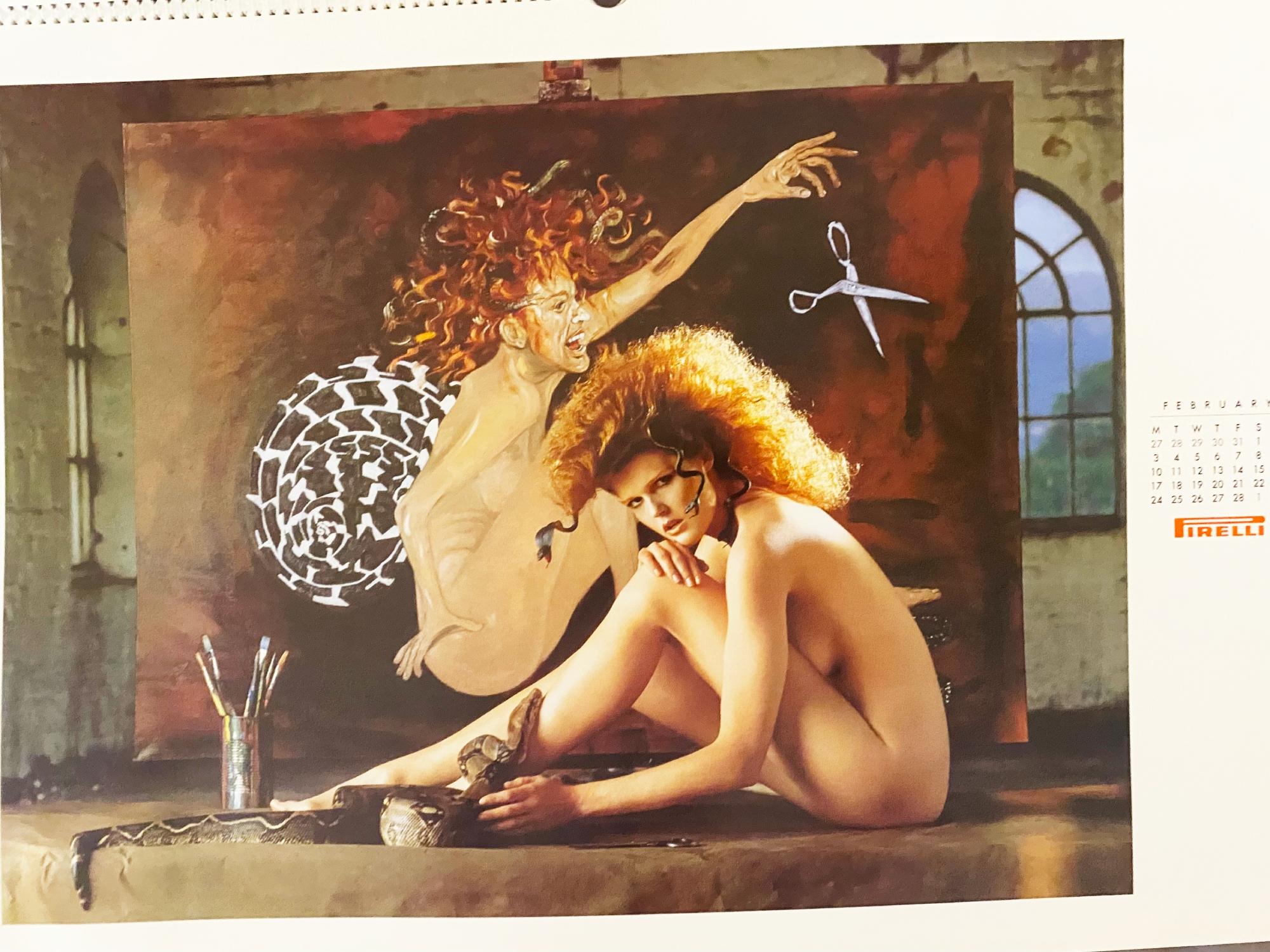 1986 Pirelli Calendar - Bern Stern's Studio for Pirelli For Sale 7