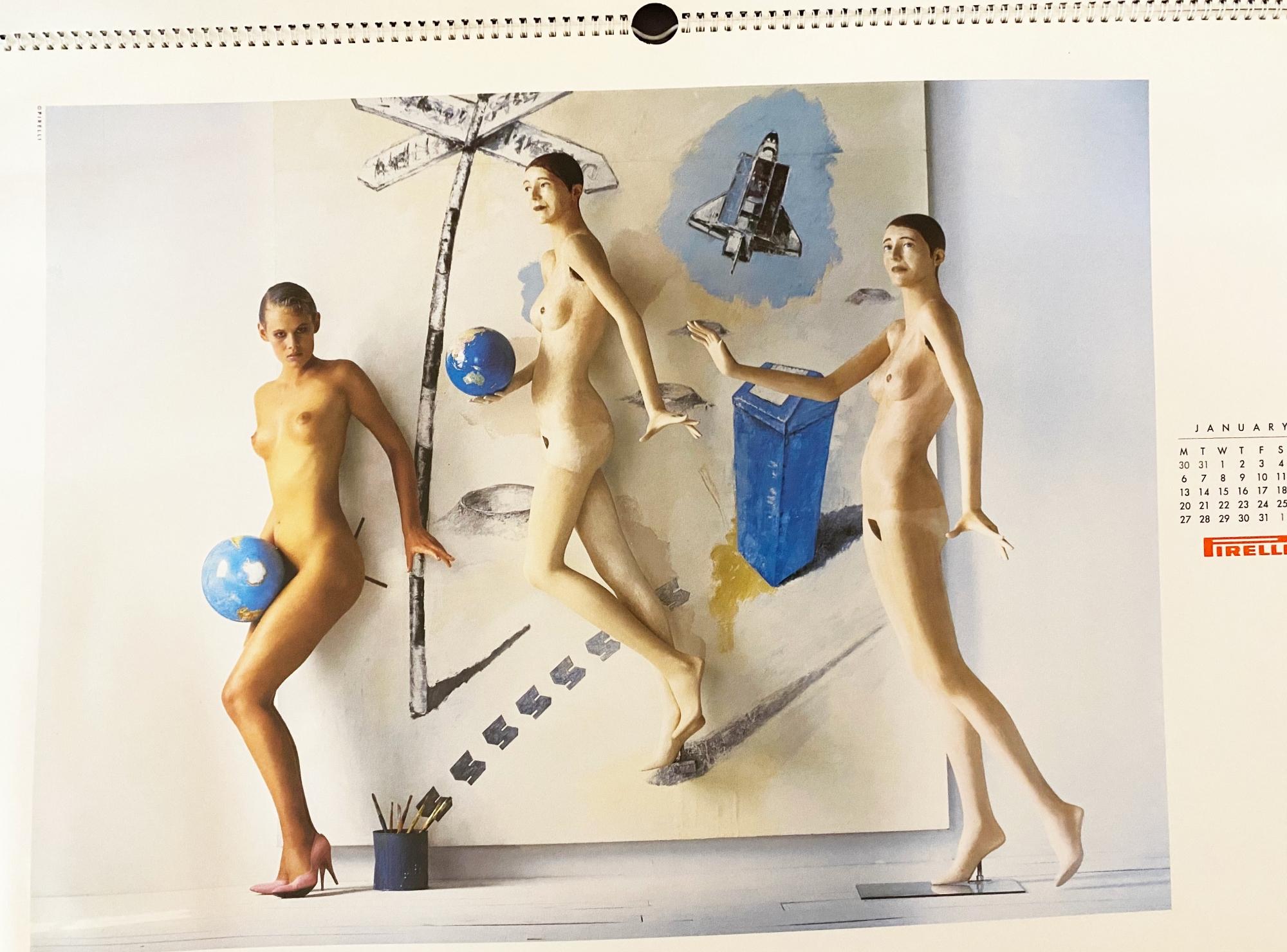 1986 Pirelli Calendar - Bern Stern's Studio for Pirelli For Sale 8