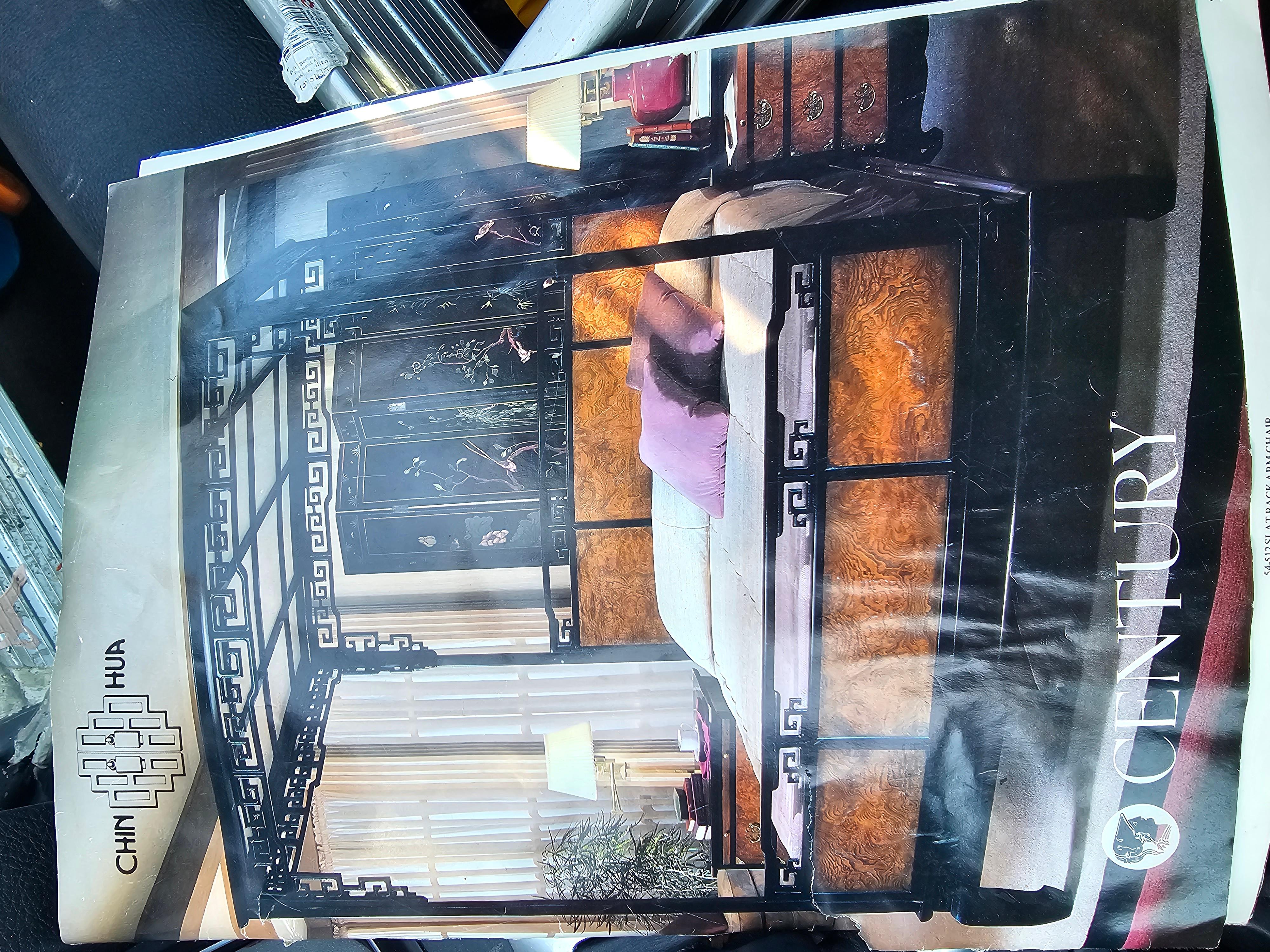 1986 Raymond K Sabota para Century Furniture Cómoda doble Chin Hua en Bueno estado para la venta en Waxahachie, TX