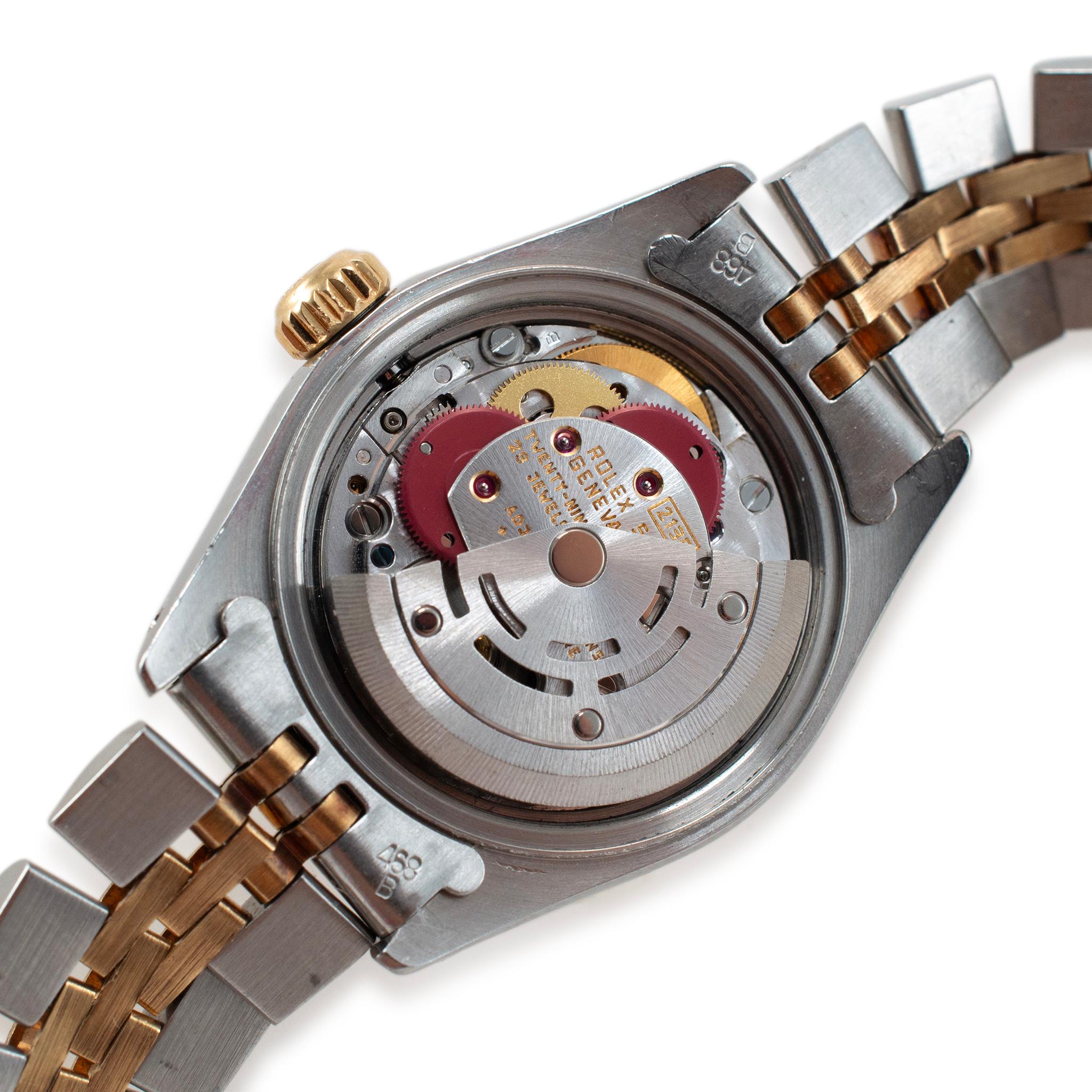 1986 Rolex Lady Datejust 26MM 69173 18K Gelbgold & Edelstahl Uhr 4