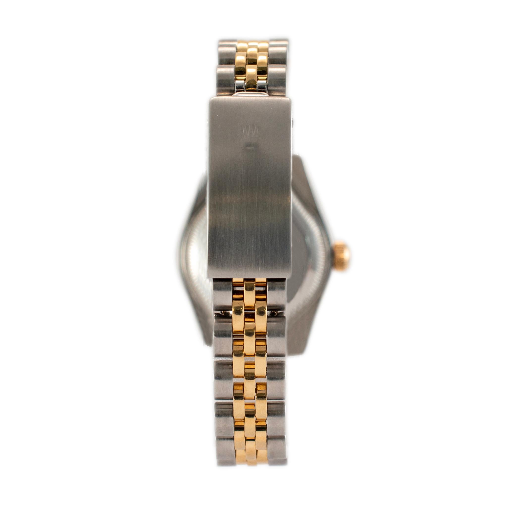 Women's 1986 Rolex Lady Datejust 26MM 69173 Jubilee Yellow Gold & Stainless Steel Watch
