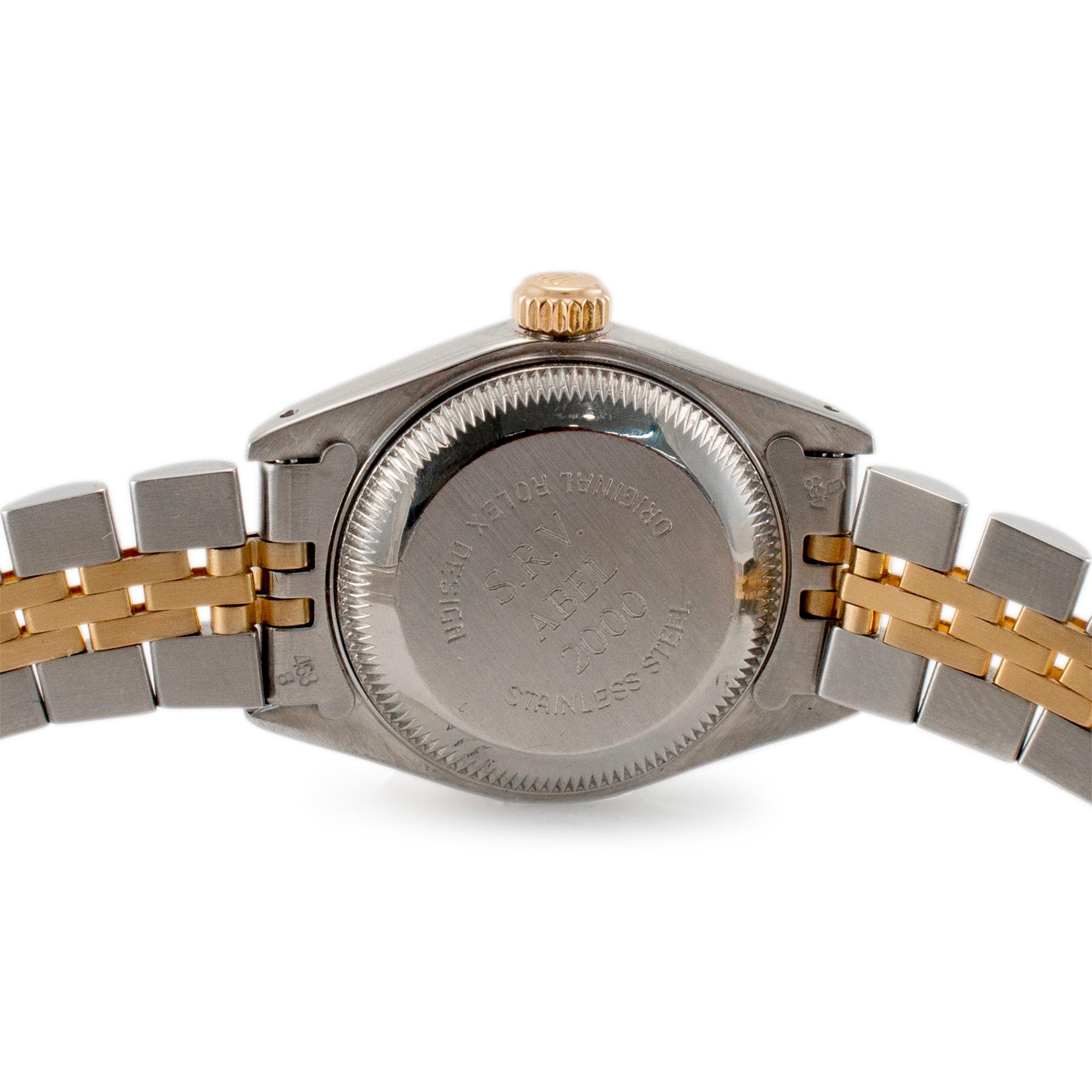 1986 Rolex Lady Datejust 26MM 69173 Jubilee Yellow Gold & Stainless Steel Watch 1