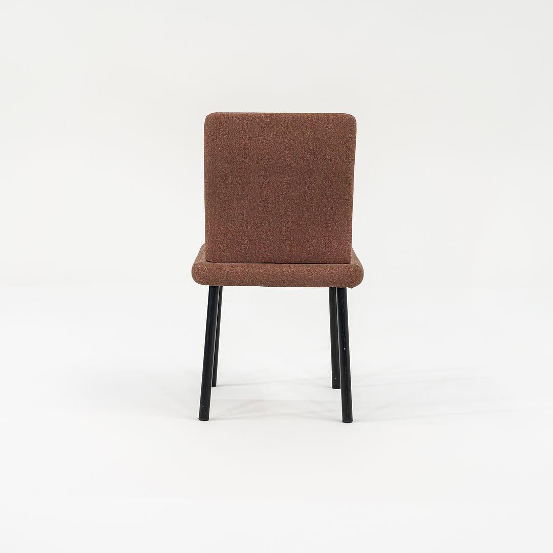 1986 Ensemble de quatre chaises de salle à manger sans accoudoirs Knoll Mandarin par Ettore Sottsass en vente 4