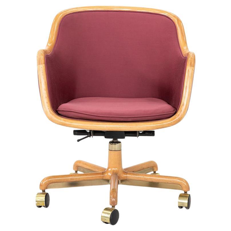 1986 Ward Bennett for Brickel Associates Desk Chair in Fabric from IBM For Sale