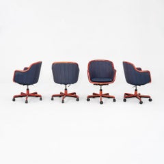 1986 The Bennetts for Brickel Associates Executive Office Chair in with Fabric (Chaise de bureau avec tissu)