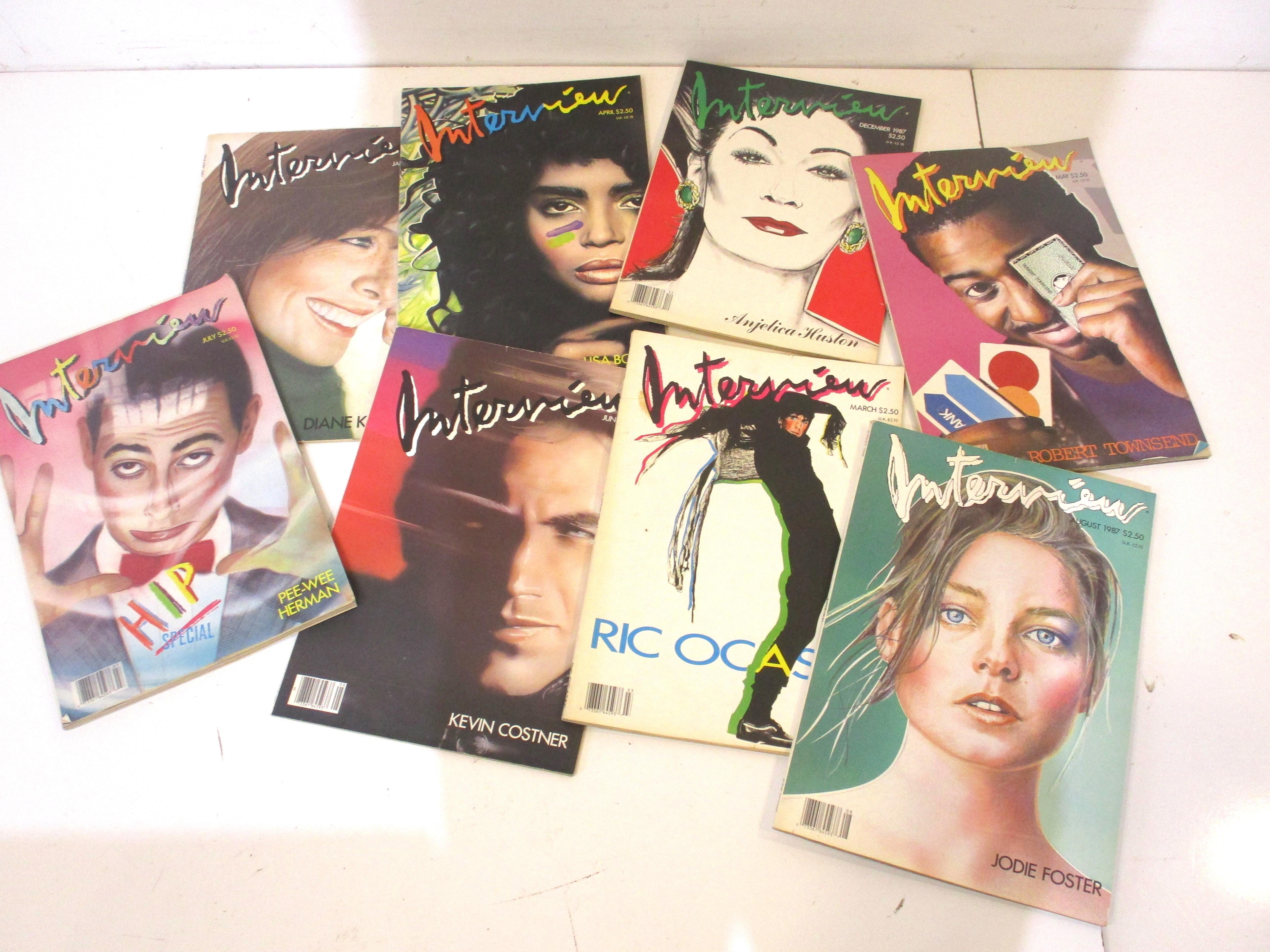 1987, Andy Warhol Interview Magazine Collection 6