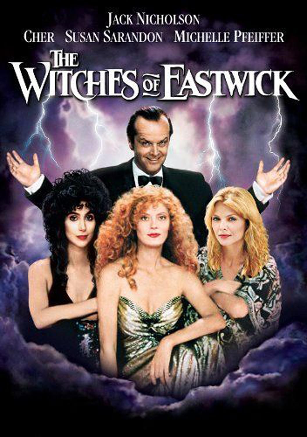 A breathtaking ensemble worn by Cher for her role in the 1987 Warner Brothers production of Witches of Eastwick. 
This famous film stars Jack Nicholson as Daryl Van Horne, alongside Cher, Michelle Pfeiffer and Susan Sarandon as the eponymous