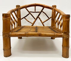 1987 Coastal Bamboo Rattan Chair by Antonio Budji Layug