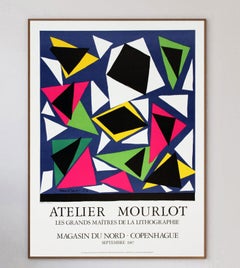 1987 Henri Matisse - Atelier Mourlot Copenhagen Original Vintage Poster