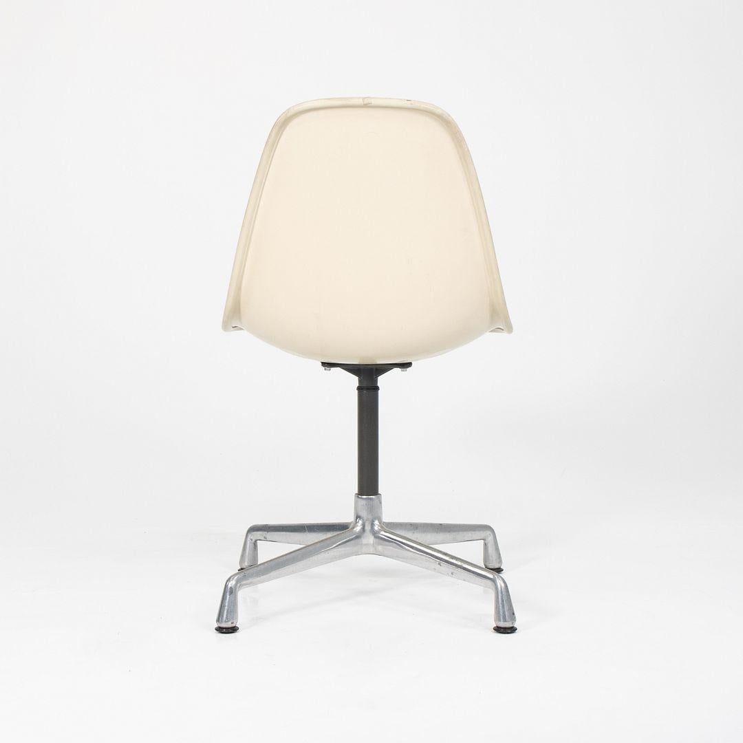 1987 Herman Miller Eames EC430 Swivel Desk Chair with Hopsack Upholstery im Angebot 3