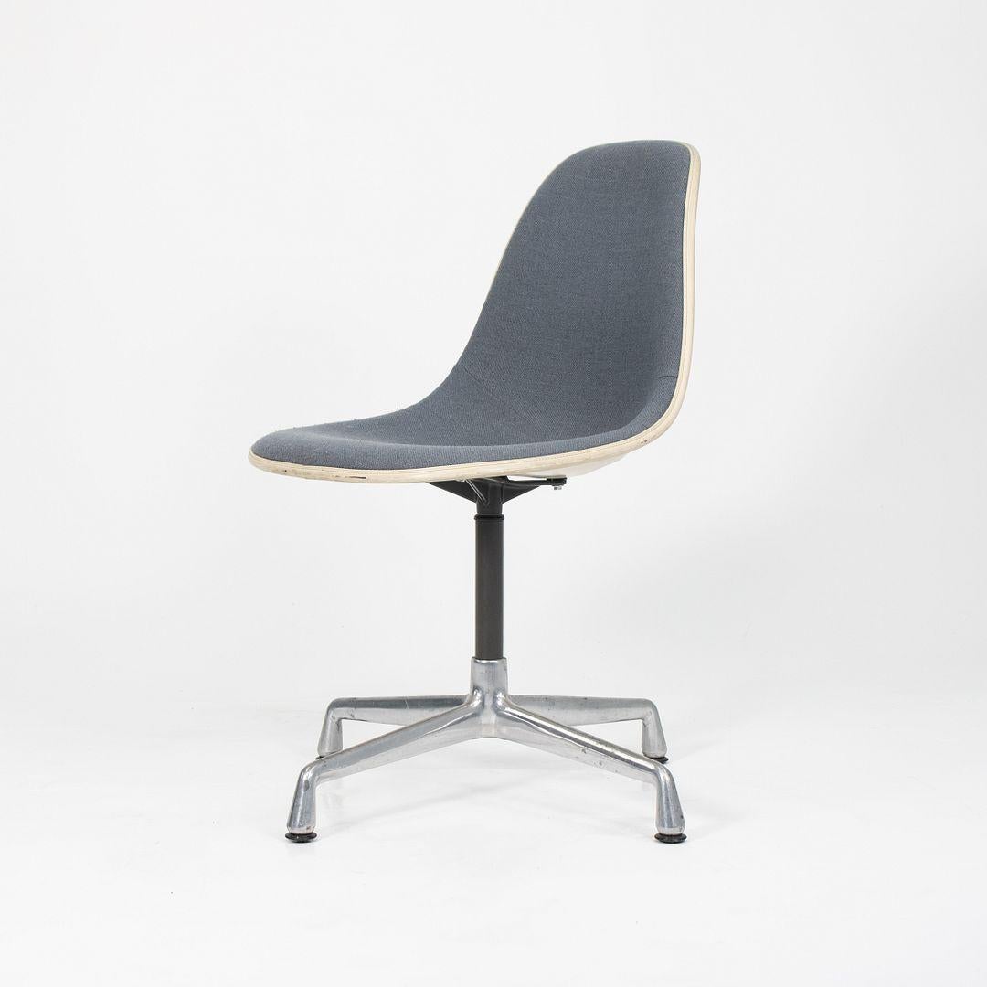 1987 Herman Miller Eames EC430 Swivel Desk Chair with Hopsack Upholstery im Angebot 4