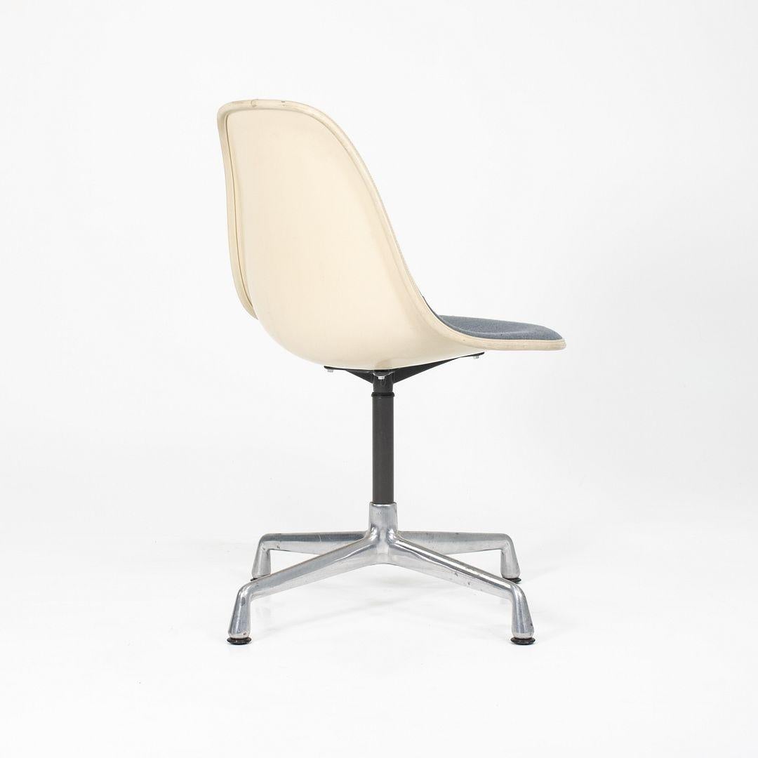 1987 Herman Miller Eames EC430 Swivel Desk Chair with Hopsack Upholstery (Moderne) im Angebot