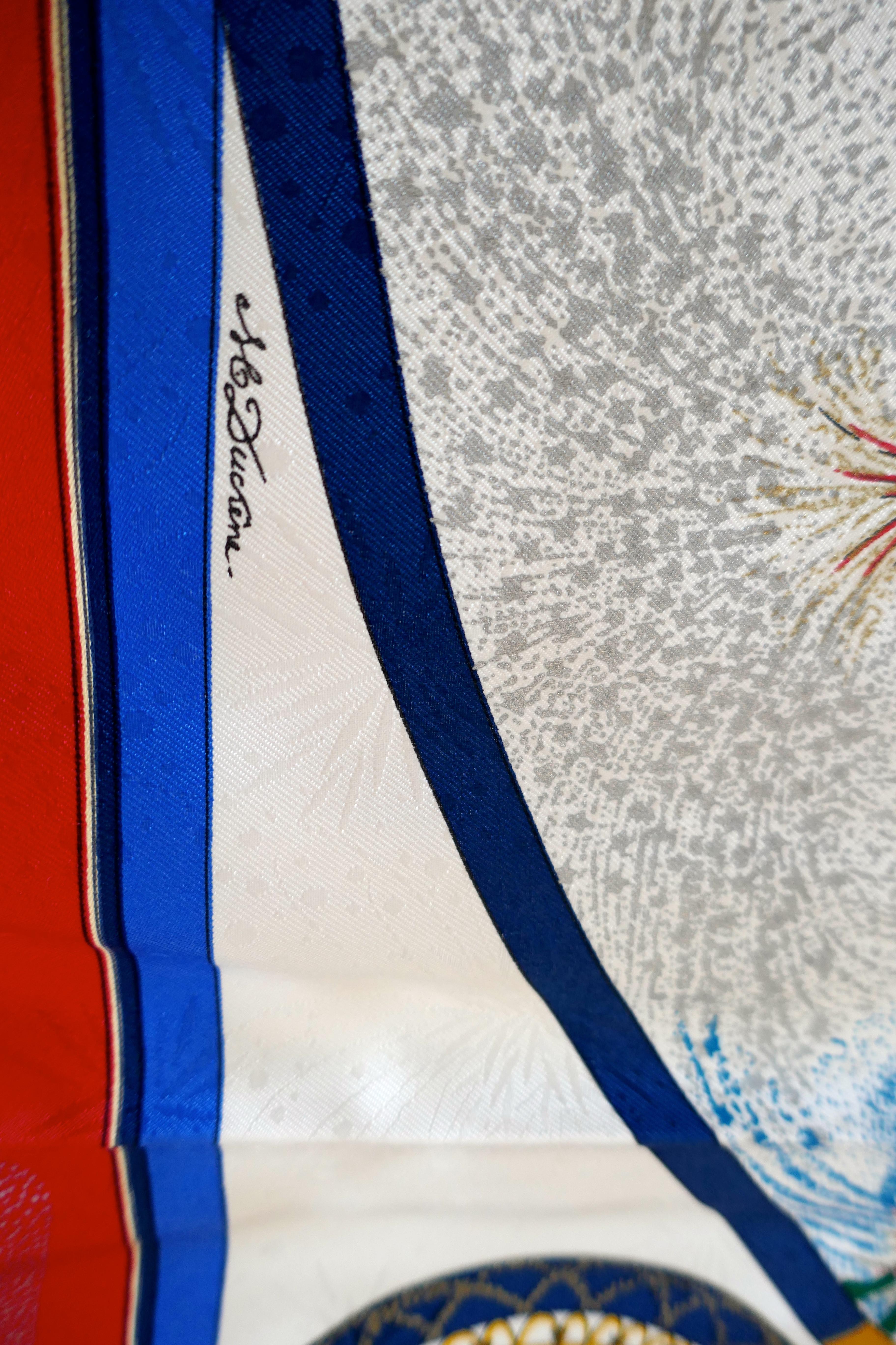 hermes feux d'artifice scarf