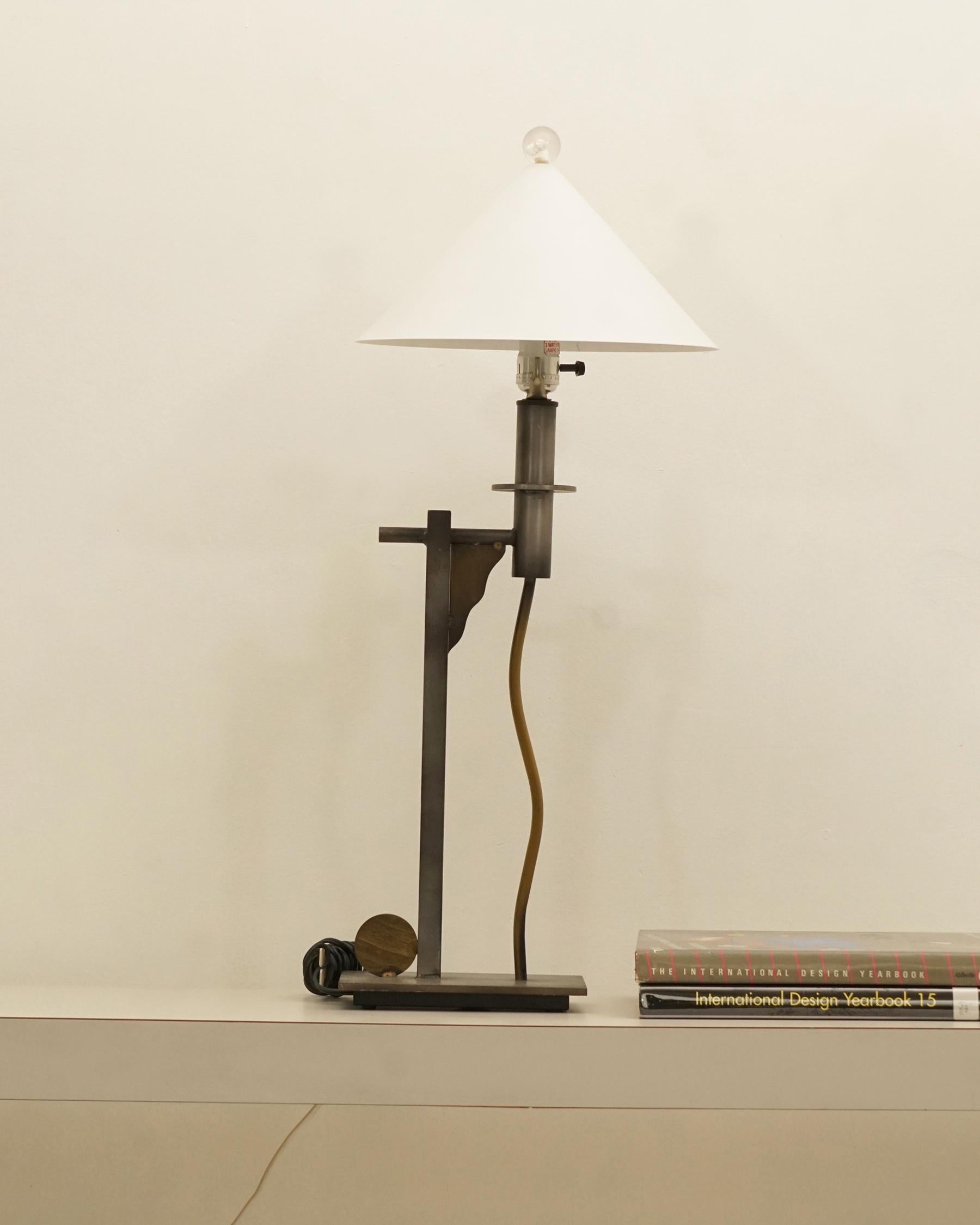 Post-Modern 1987 Memphis Table Lamp by Robert Sonneman for George Kovacs
