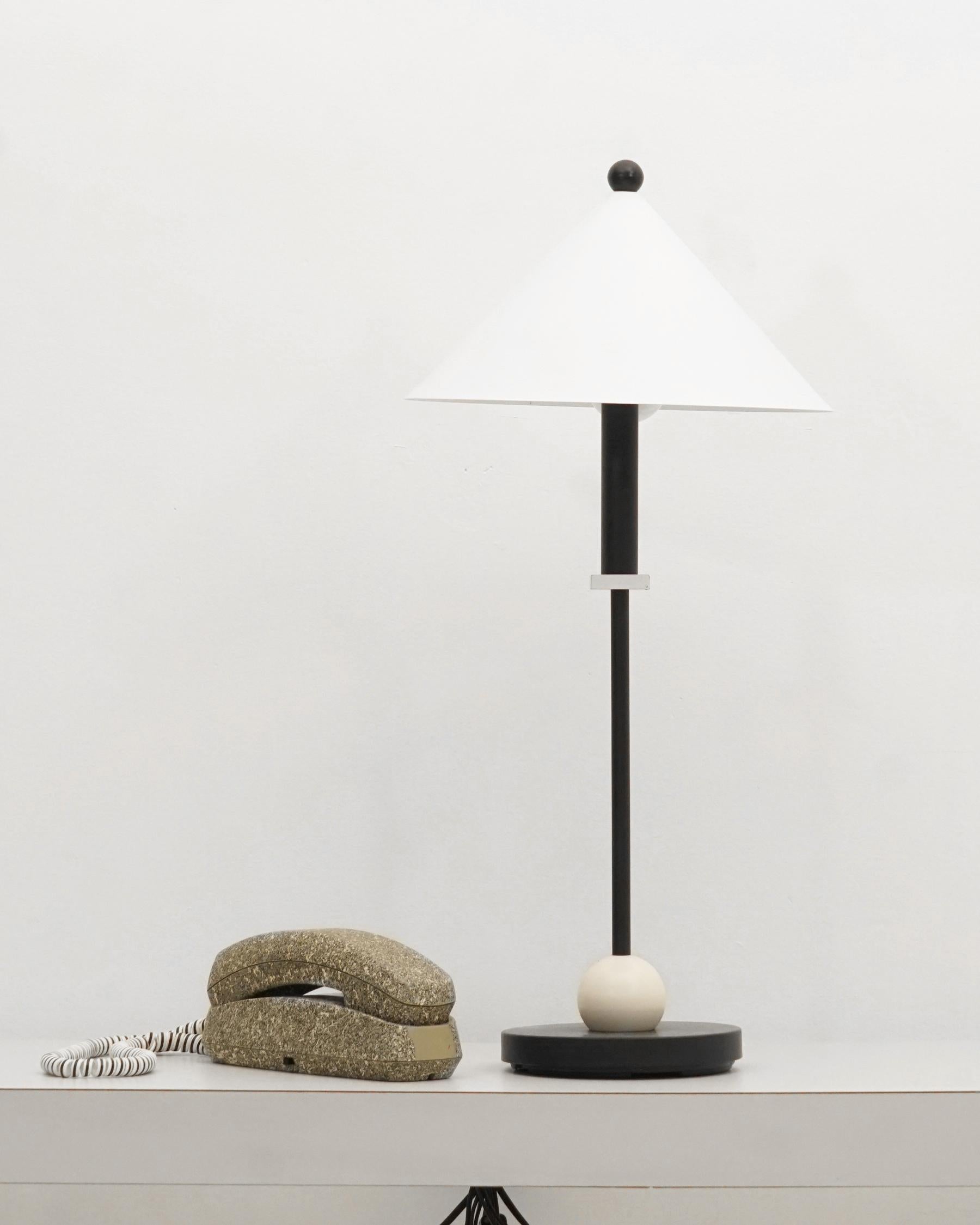 Late 20th Century 1987 Memphis Table Lamp by Robert Sonneman for George Kovacs