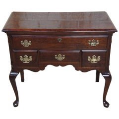 1987 Pennsylvania House Independence Hall Queen Anne Cherry Lowboy Server Chest