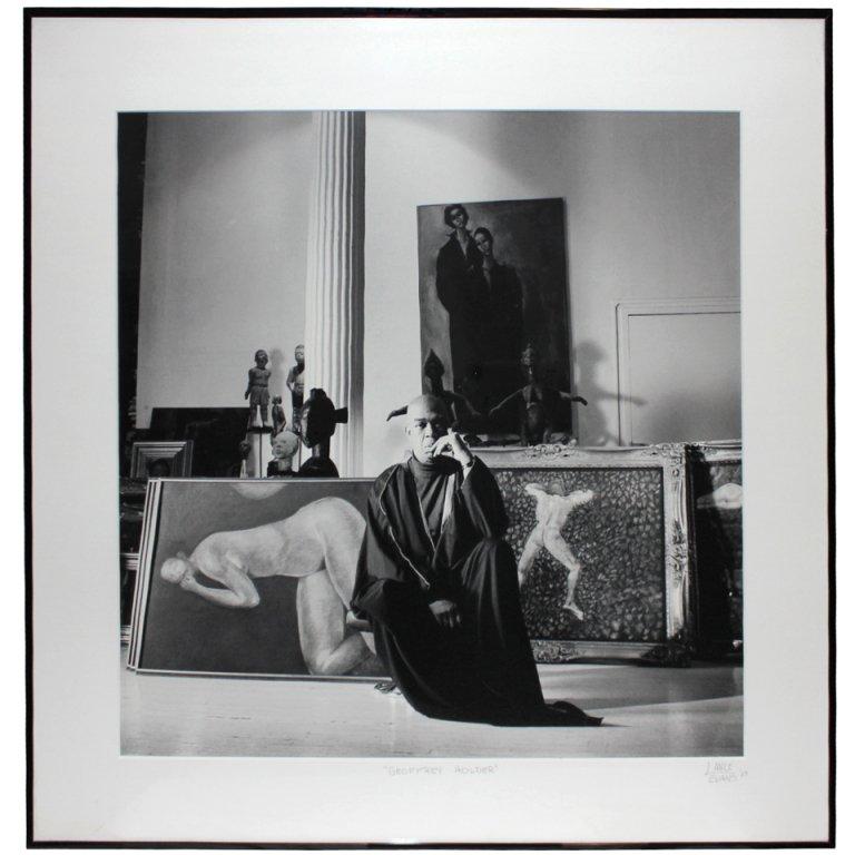 1987 Photograph of Geoffrey Holder by Lance Evans For Sale