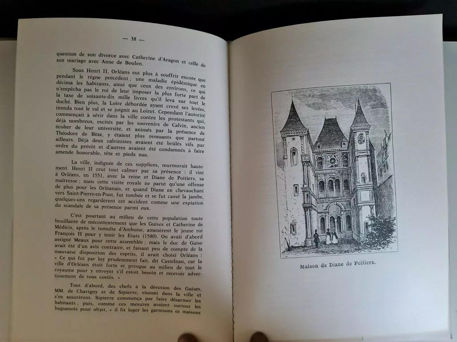 Questa ristampa del 1987 dell'Histoire d'Orléans di Edouard Fournier offre un'esplorazione riccamente illustrata della storia di Orléans, replicando l'opera originale del XIX secolo. Pubblicata da Editions du Bastion, questa edizione limitata è