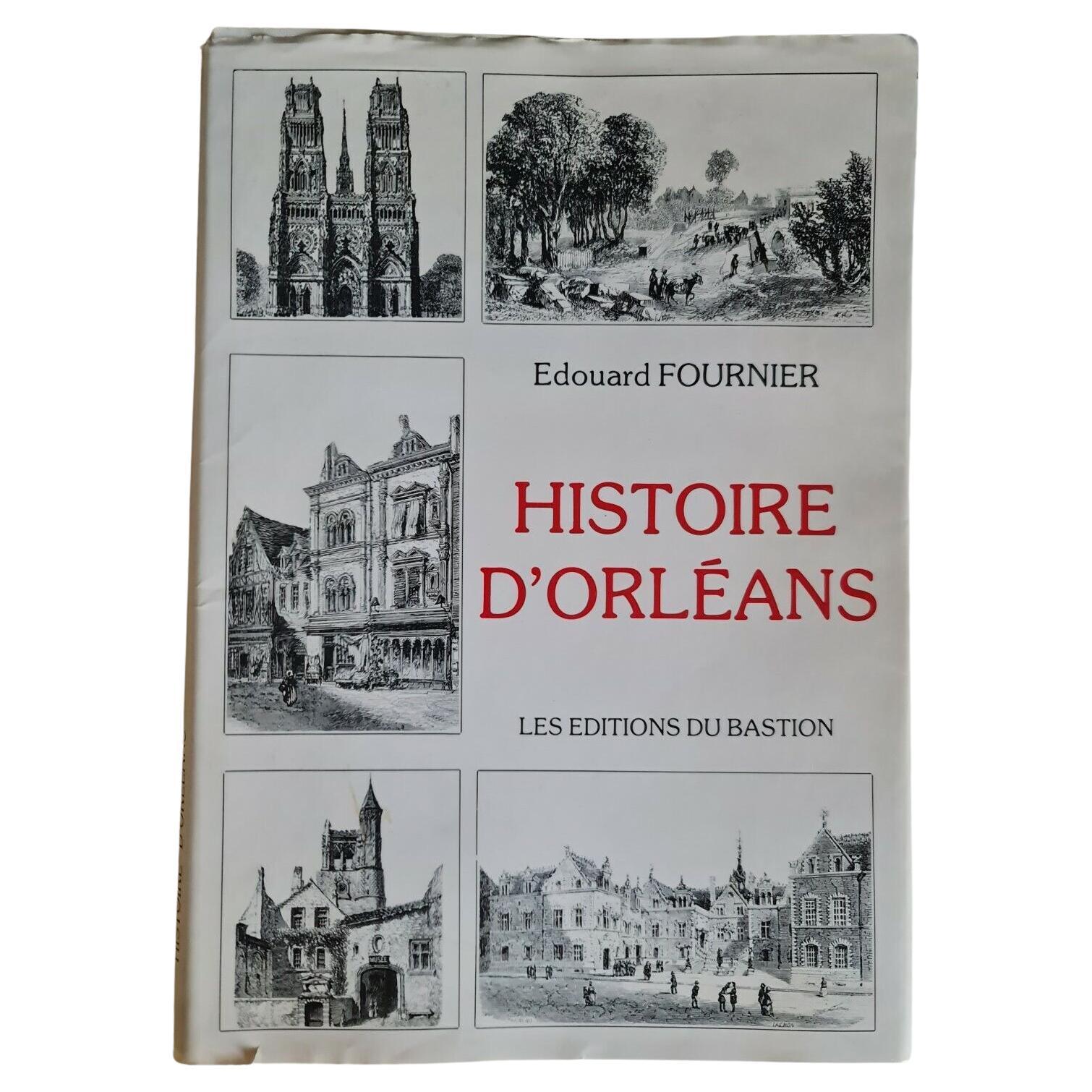 1987 Ristampa di "Histoire d'Orléans" di Edouard Fournier - Numerata 1255 - 3Y16