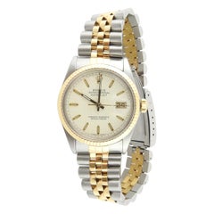 1987 Rolex Men's Watch Two Tone Jubilee Bracelet 16013 Linen Logo Dial