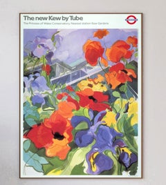 1987 TFL - The New Kew by Tube Original Vintage Poster