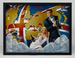 1987 "the Ian Fleming Thriller Map" by Aaron Silverman and Molly Maguire