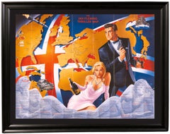 1987 "The Ian Fleming Thriller Map" by Aaron Silverman and Molly Maguire