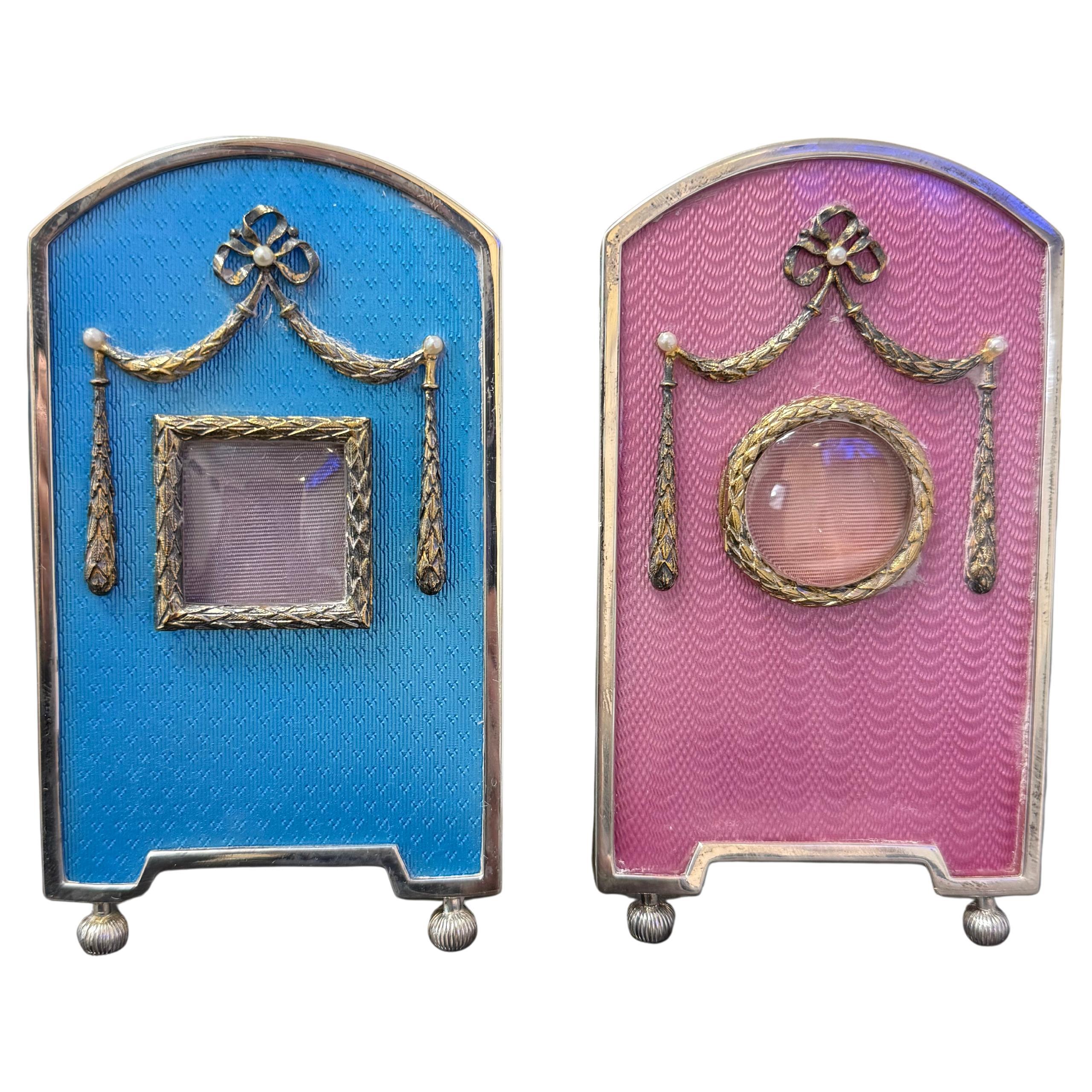 1987 - Theo Fabergé Picture Frames – Alexis and Anastasia For Sale