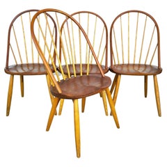 1987 Thomas Moser Bowback Dining Chairs, Set of 4