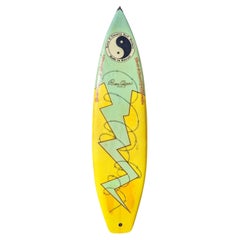 Planche de surf Town & Country fabriquée par le Late Ben Aipa, 1987