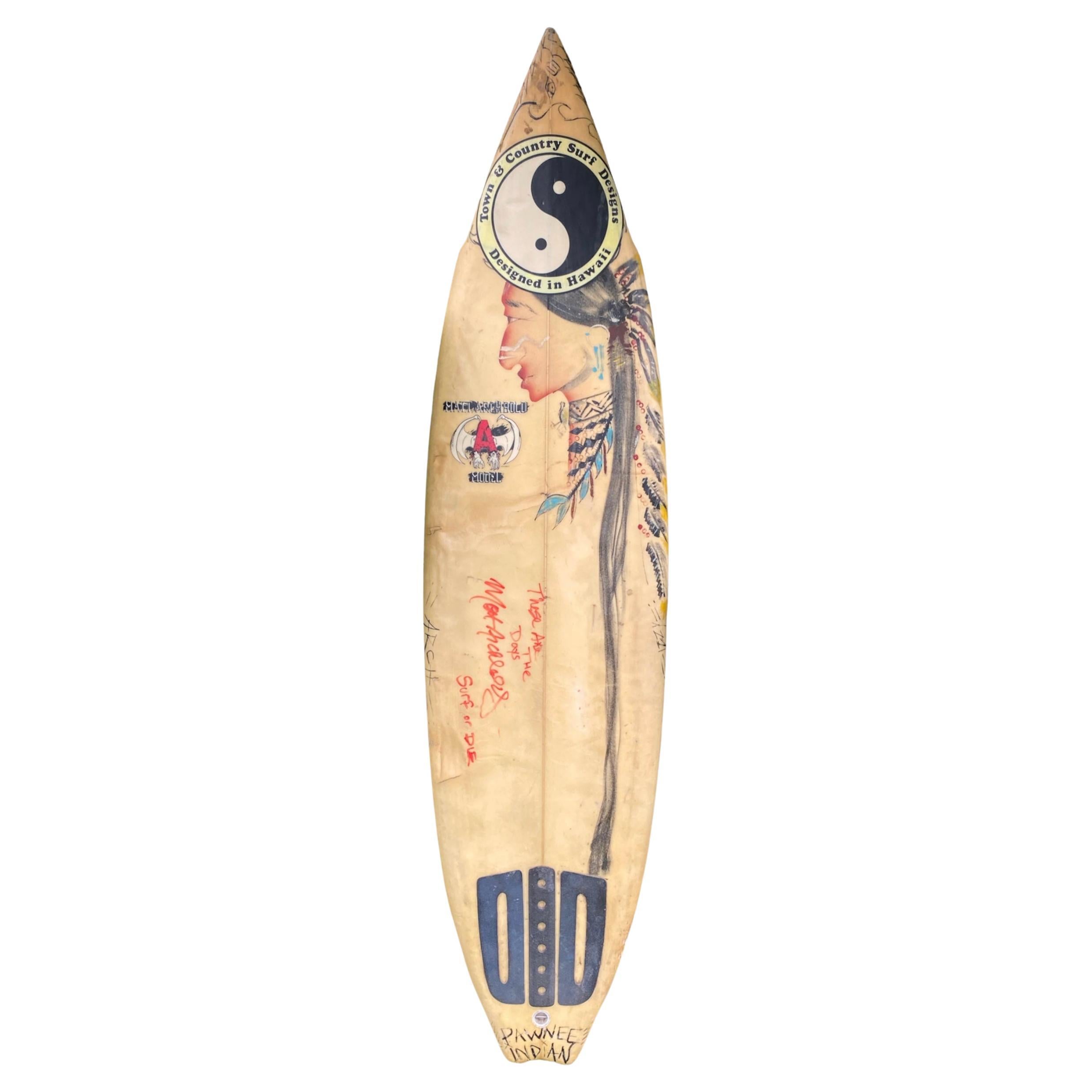 2008 Bruce Irons Personal JS Surfboard at 1stDibs