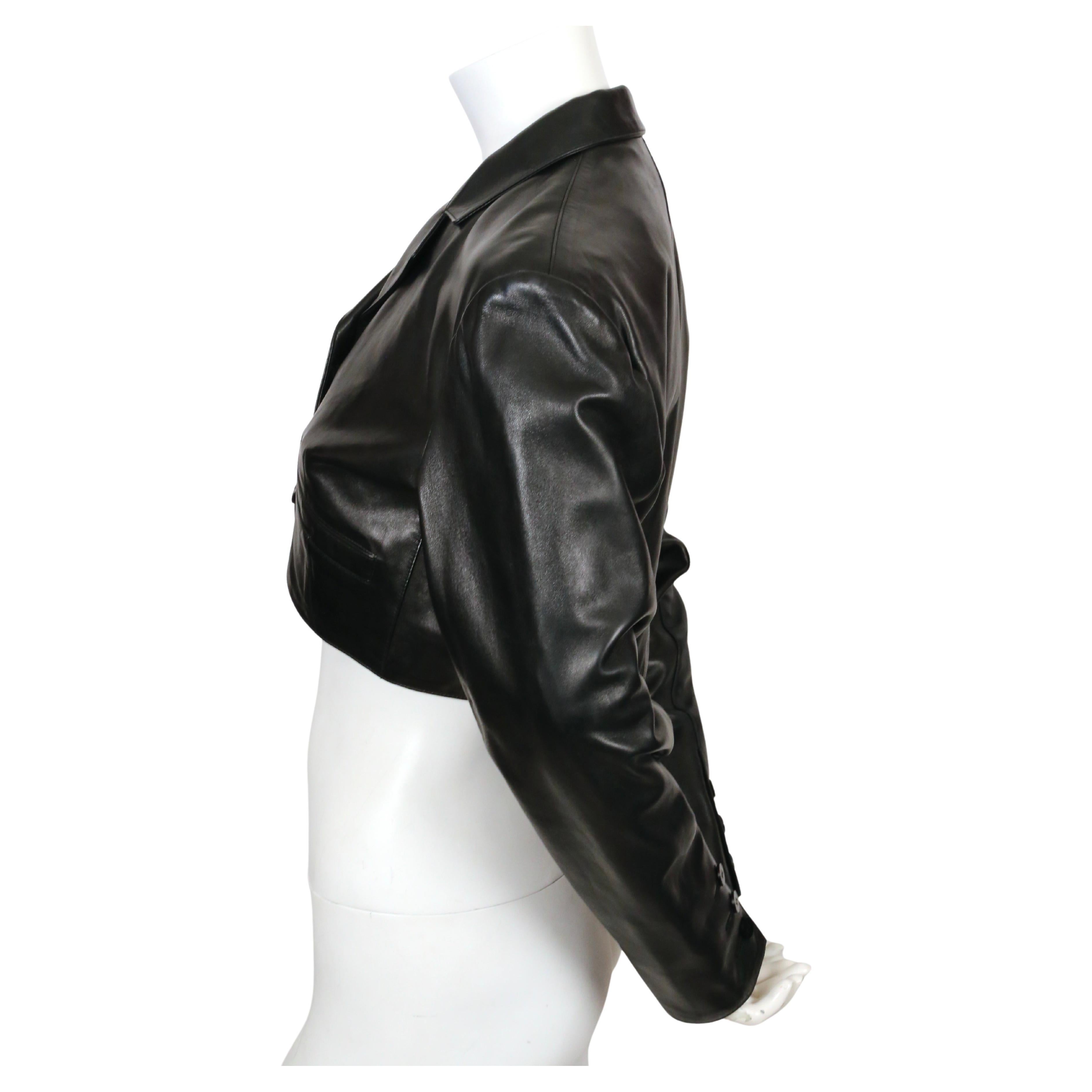 Alaia Leather Jacket - 7 For Sale on 1stDibs | alaia leather coat 
