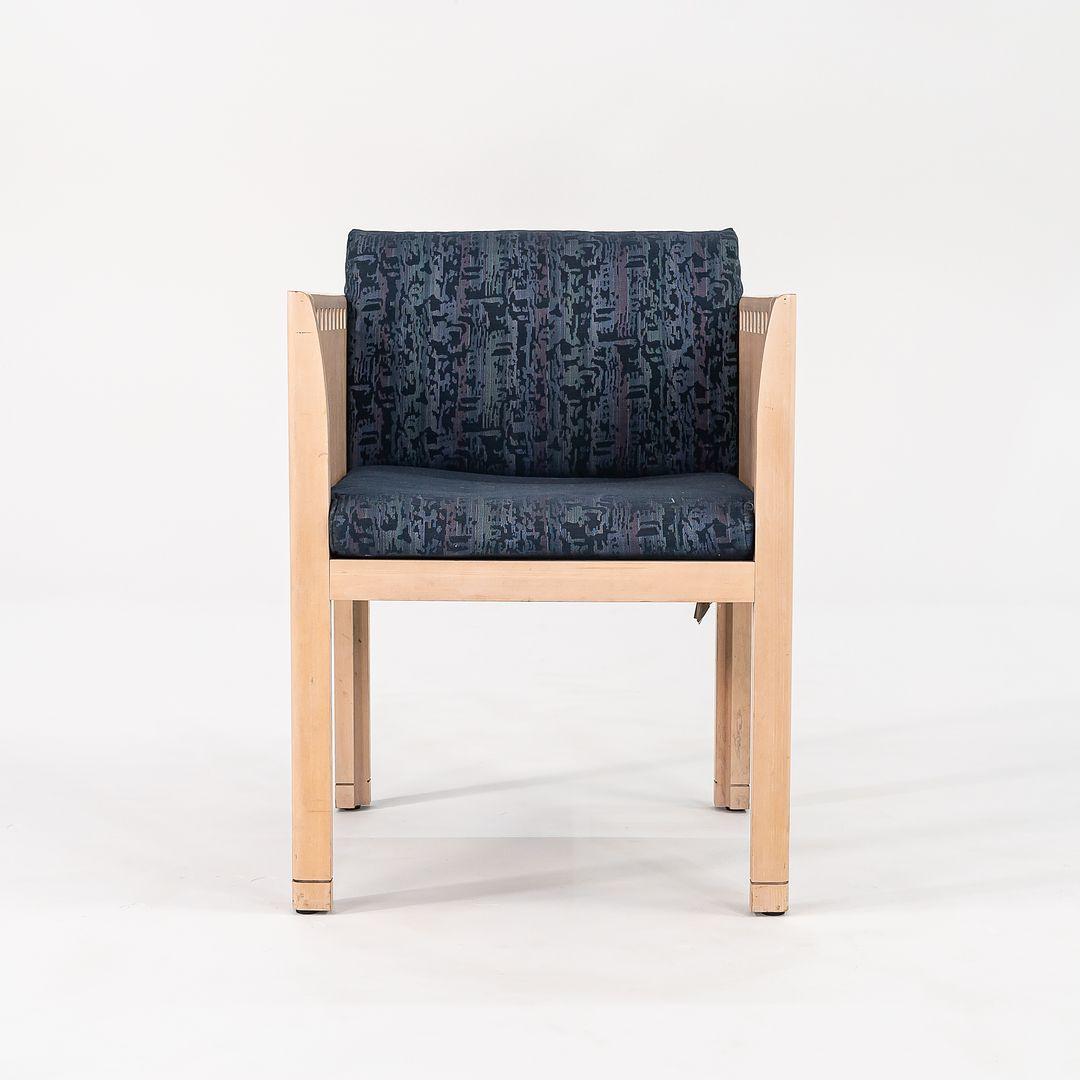 1988 Brian Kane für Metropolitan Furniture Postmoderne Würfel-Esszimmerstühle mit Armlehnen im Angebot 4