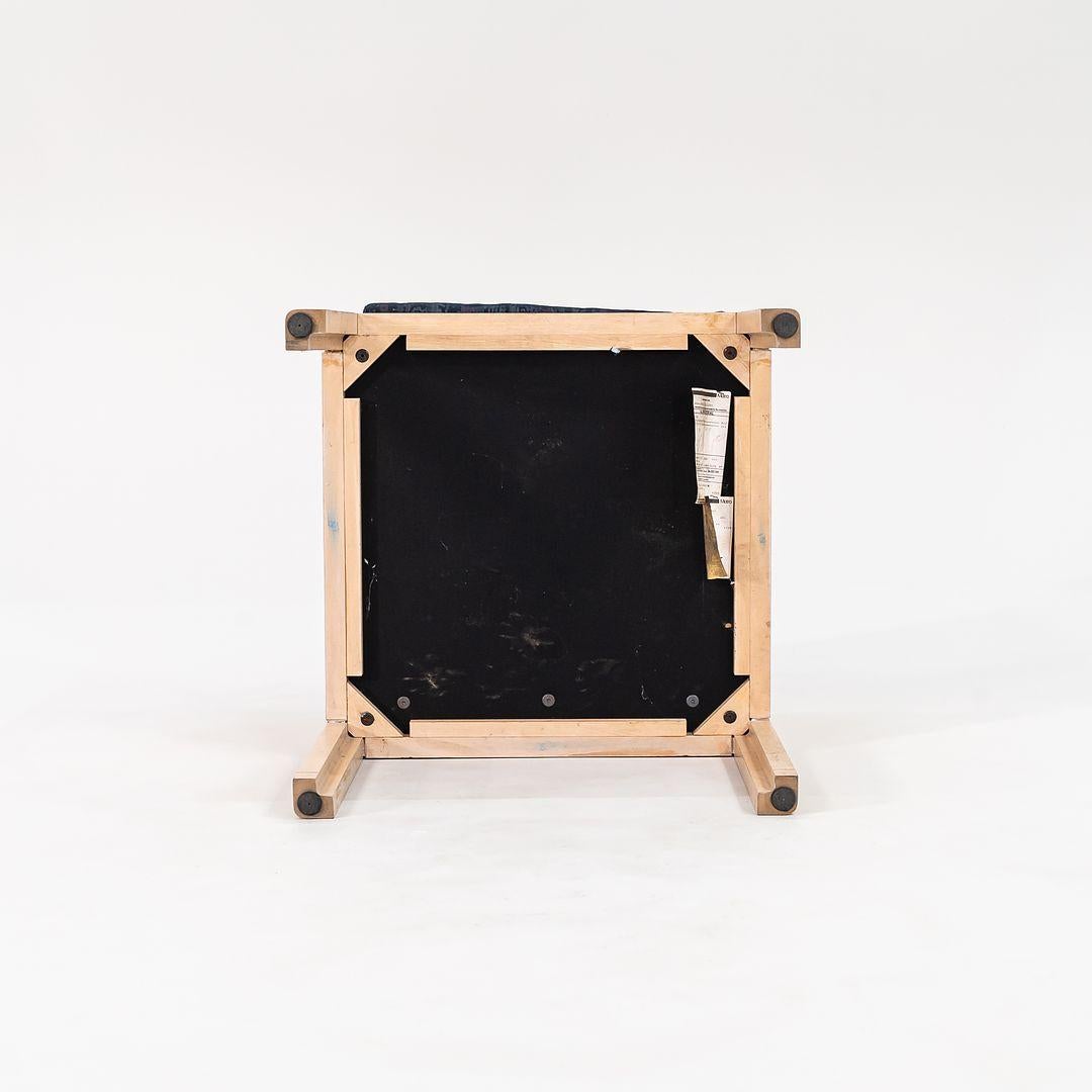 1988 Brian Kane für Metropolitan Furniture Postmoderne Würfel-Esszimmerstühle mit Armlehnen (Moderne) im Angebot