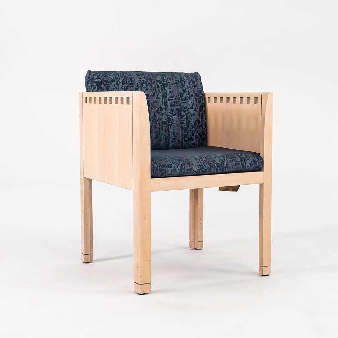 1988 Brian Kane für Metropolitan Furniture Postmoderne Würfel-Esszimmerstühle mit Armlehnen im Angebot 2