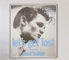 1988 Chet Baker - Let's Get Lost Original Vintage Poster