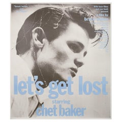 1988 Chet Baker - Let's Get Lost Original Vintage Poster
